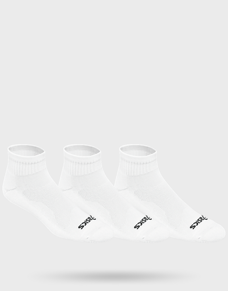 UNISEX Cushion™ Low Cut (3 Pack), White, Socks