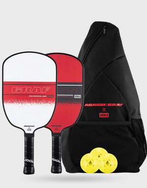 JOOLA Agassi/Graf Champion Pickleball Paddle Set