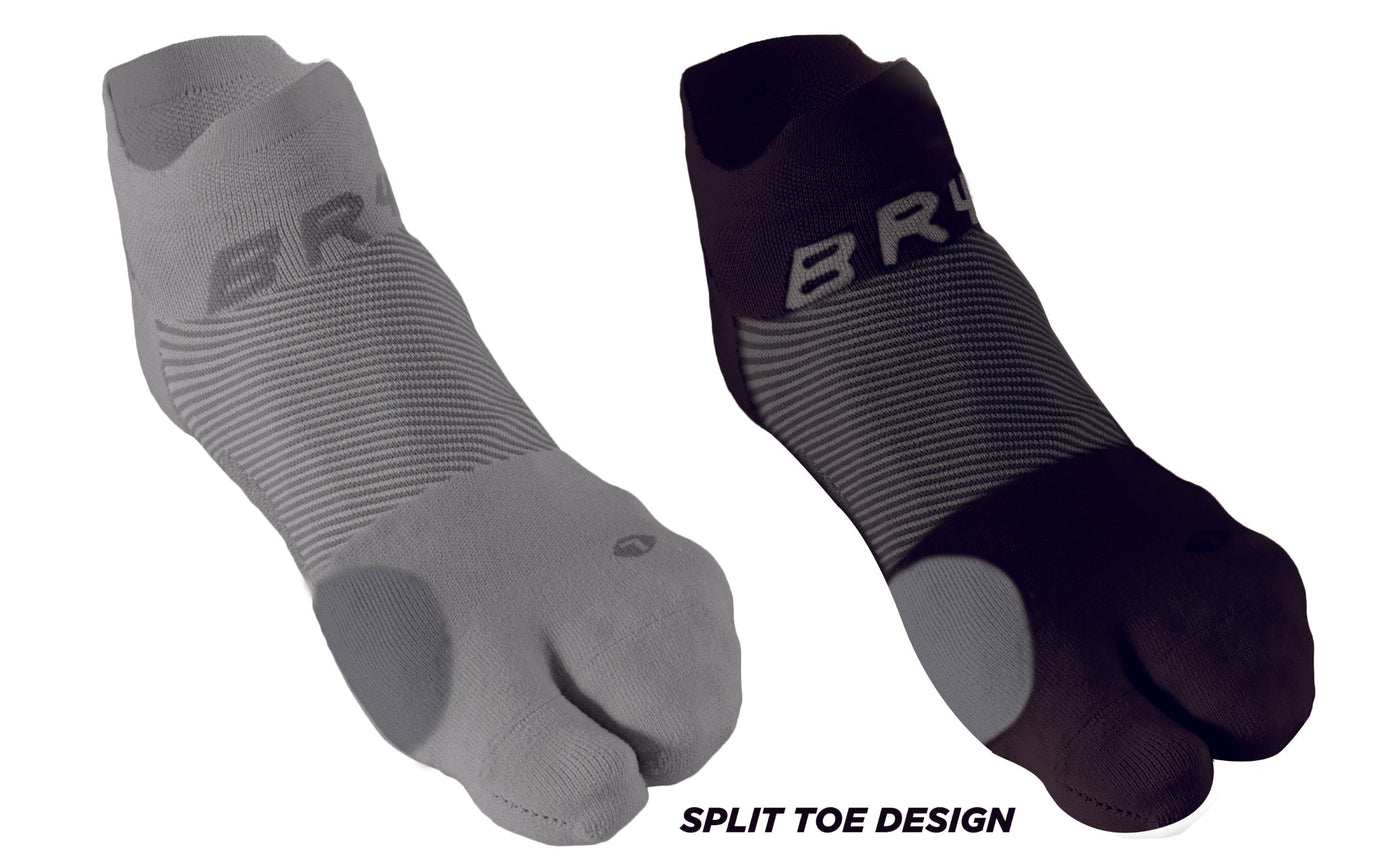 Ankle socks with toe separator, Socks for bunions
